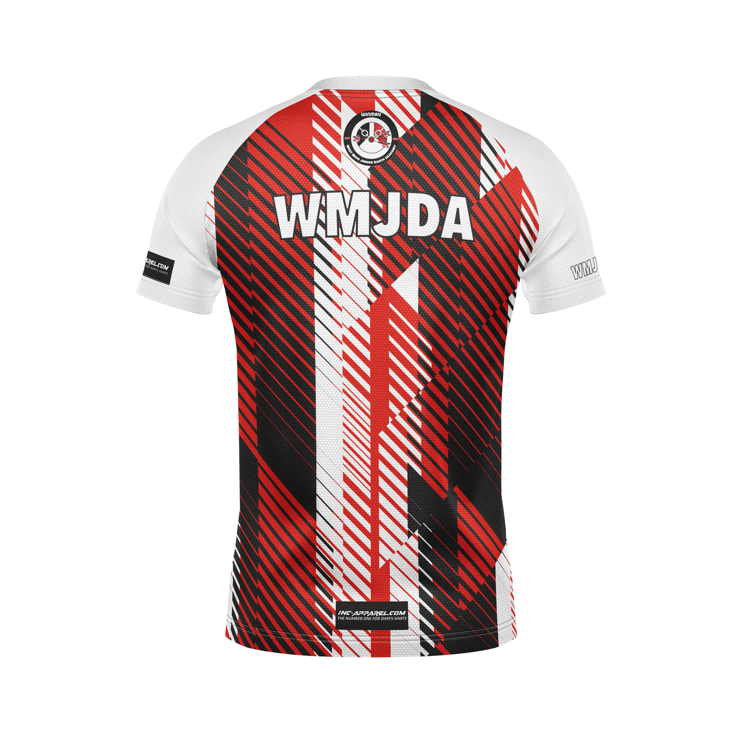 West Midlands Junior Darts Academy Training Tee – Back View | INC-APPAREL