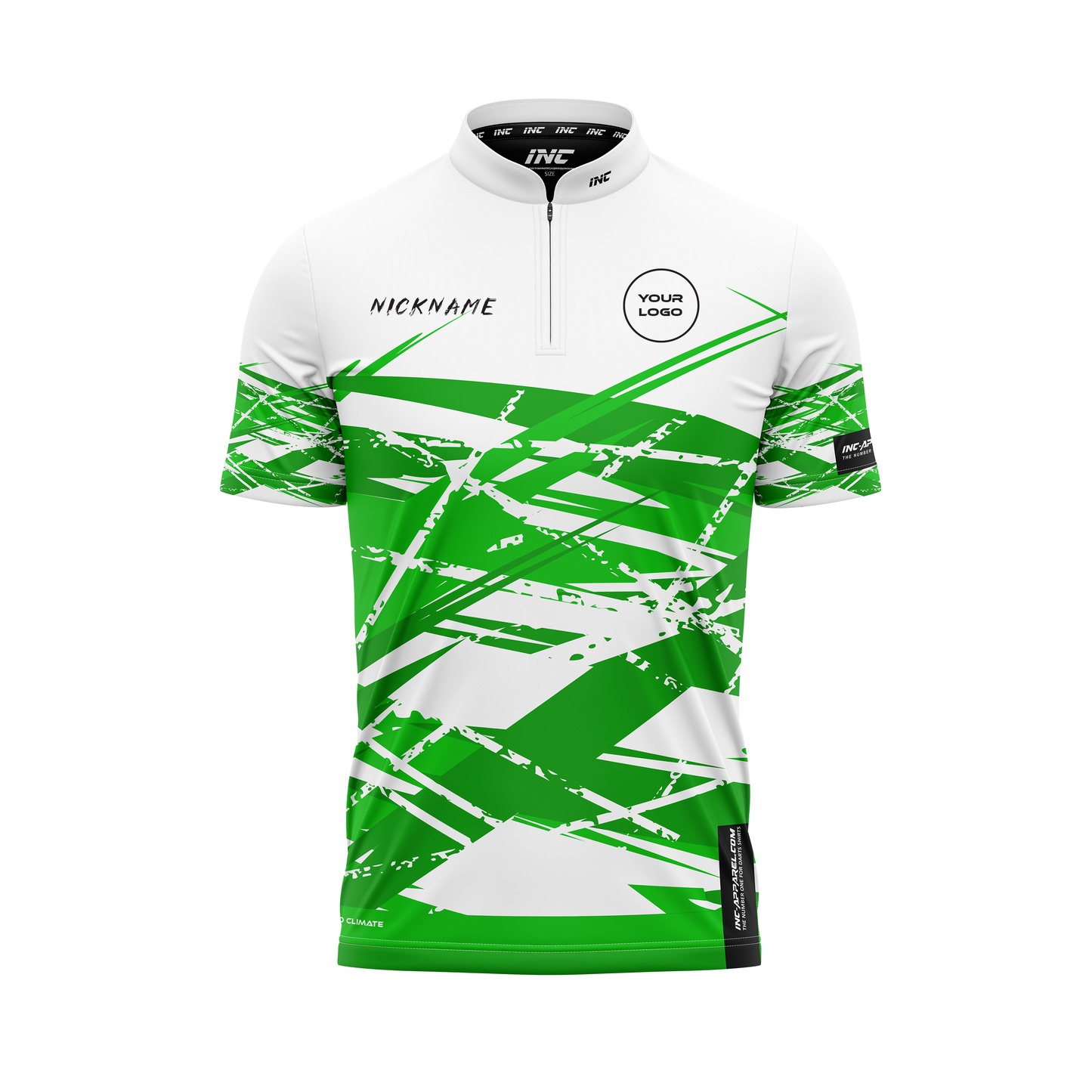 X Aurora Albus Pro1 Darts Shirt – Front View | INC-APPAREL