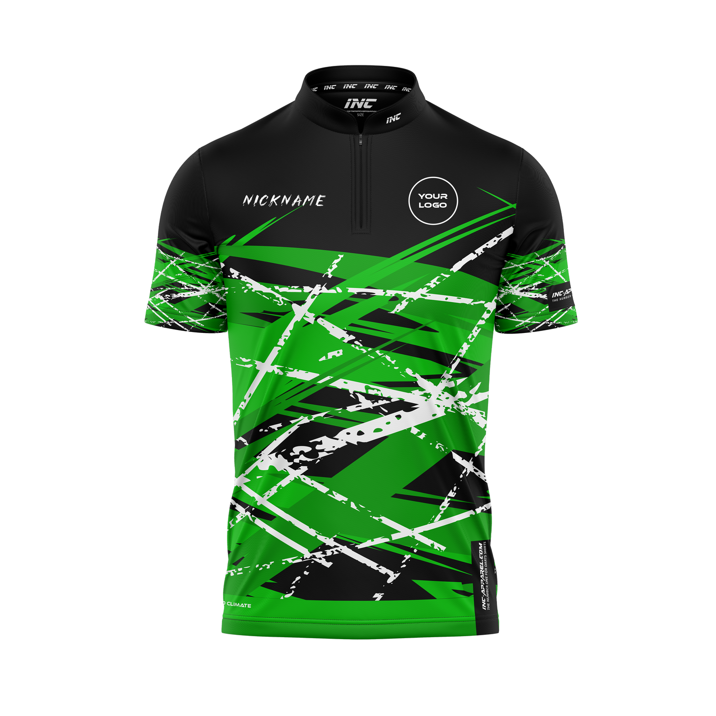 X Aurora Pro1 Darts Shirt – Front View | INC-APPAREL