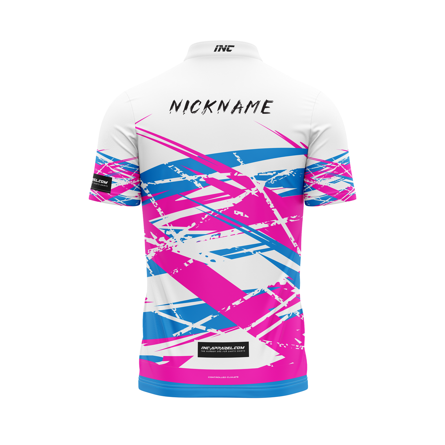 X Juno Albus Pro1 Darts Shirt – Back View | INC-APPAREL