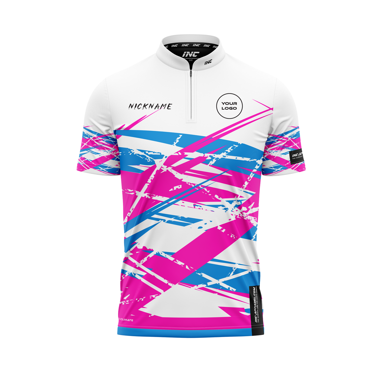 X Juno Albus Pro1 Darts Shirt – Front View | INC-APPAREL