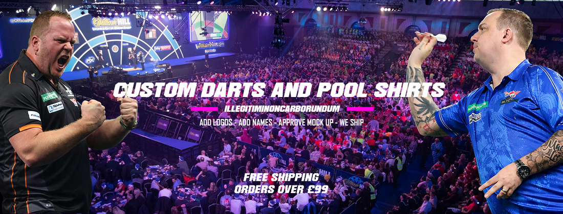 Champions Re-Signed for 2026: Custom Pool & Darts Shirts Backed by relentless Players