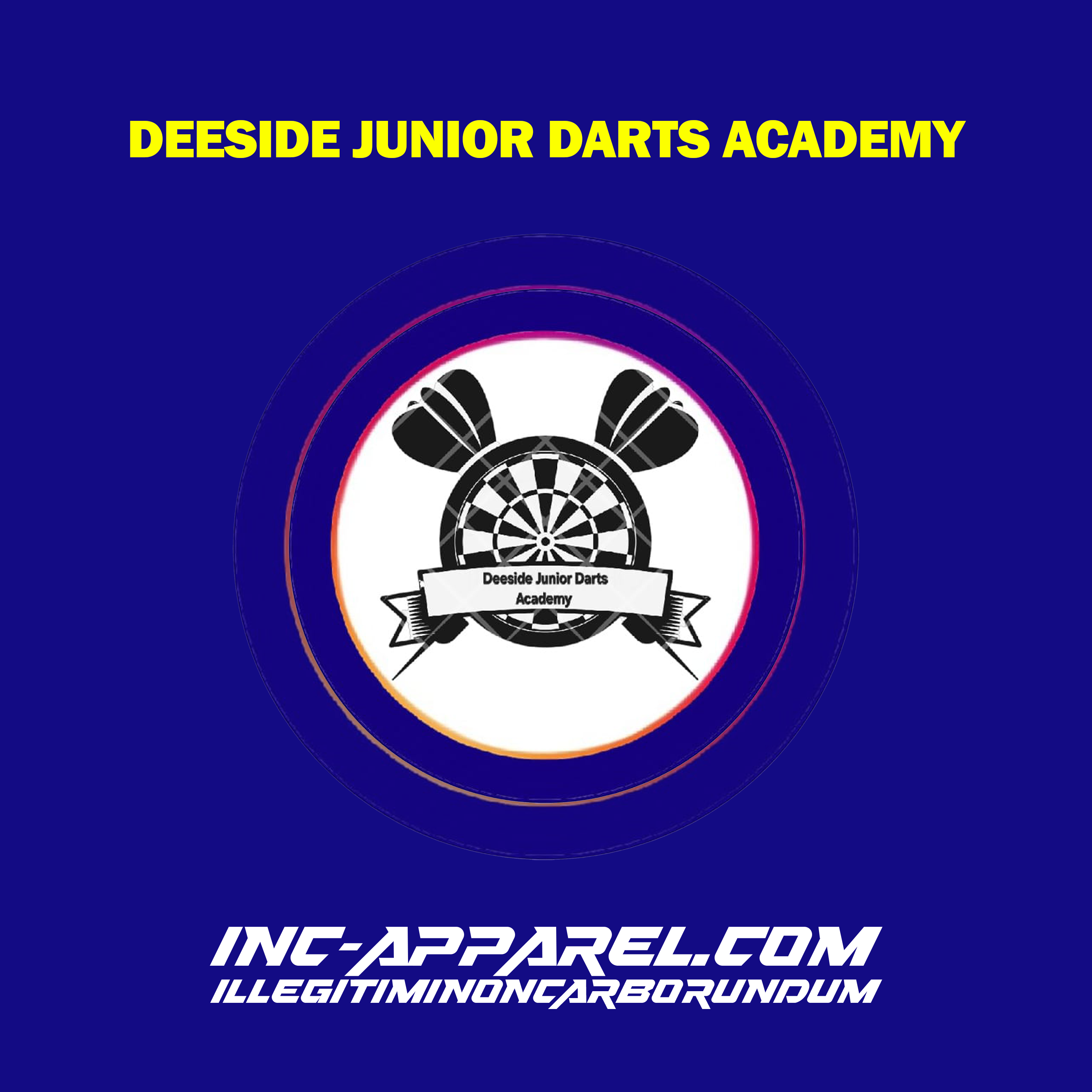 Official Deeside Junior Darts Academy custom shirt – youth darts range | INC-APPAREL