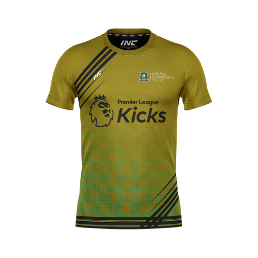 Argyle Community Trust T-Shirt - Gold and Green