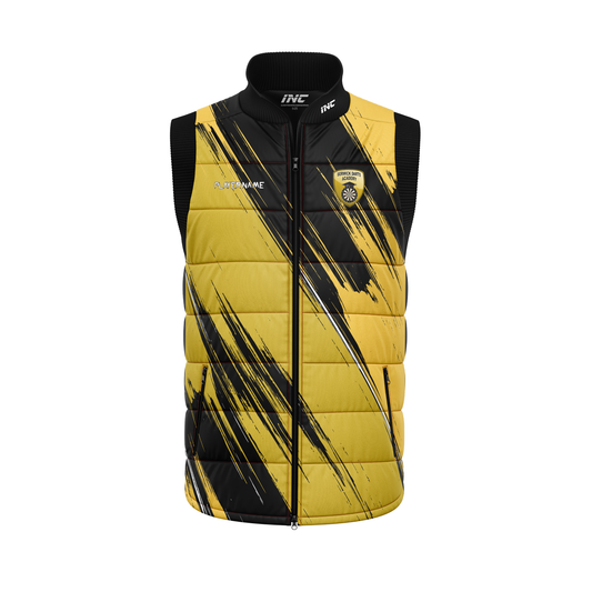 Berwick Darts Academy Gilet – Front View | INC-APPAREL