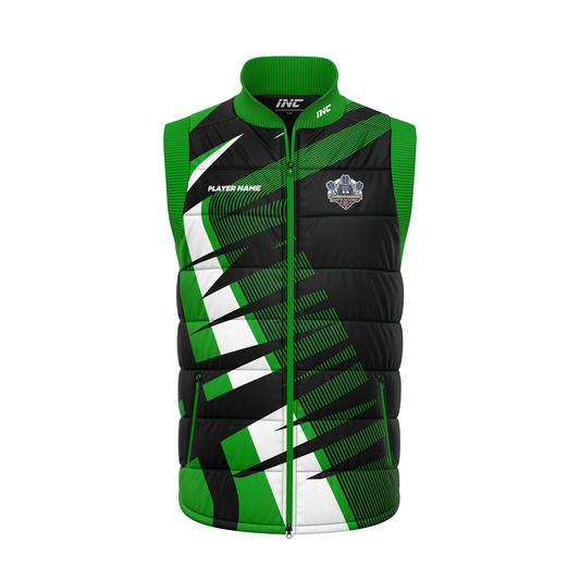 Cambridgeshire Darts Academy Gilet – Front View | INC-APPAREL