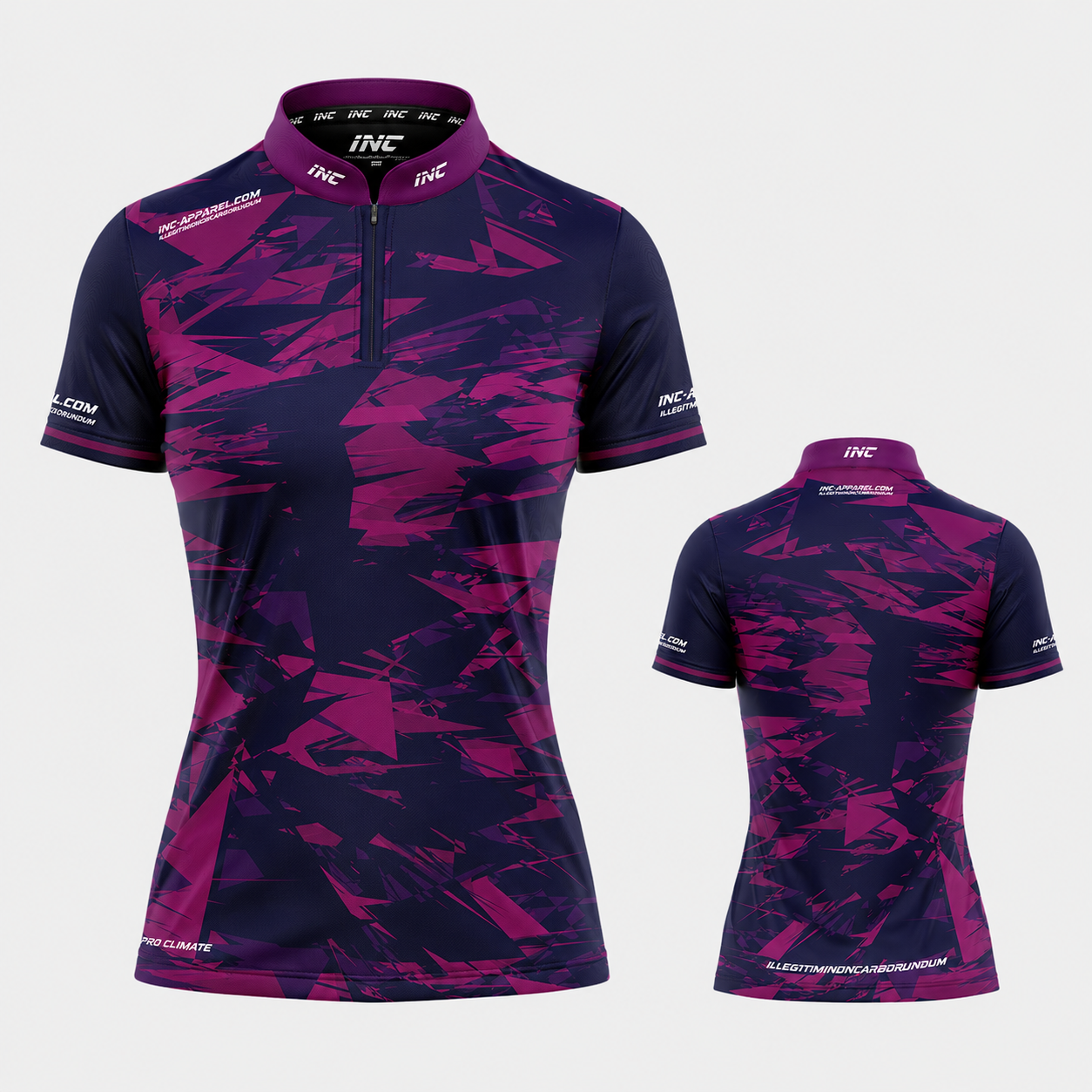 Vesanus Purple Darts Pool Academy Shirt - Womens