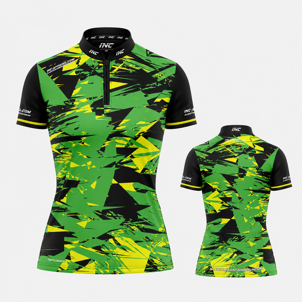 Vesanus Green Darts Pool Academy Shirt - Womens
