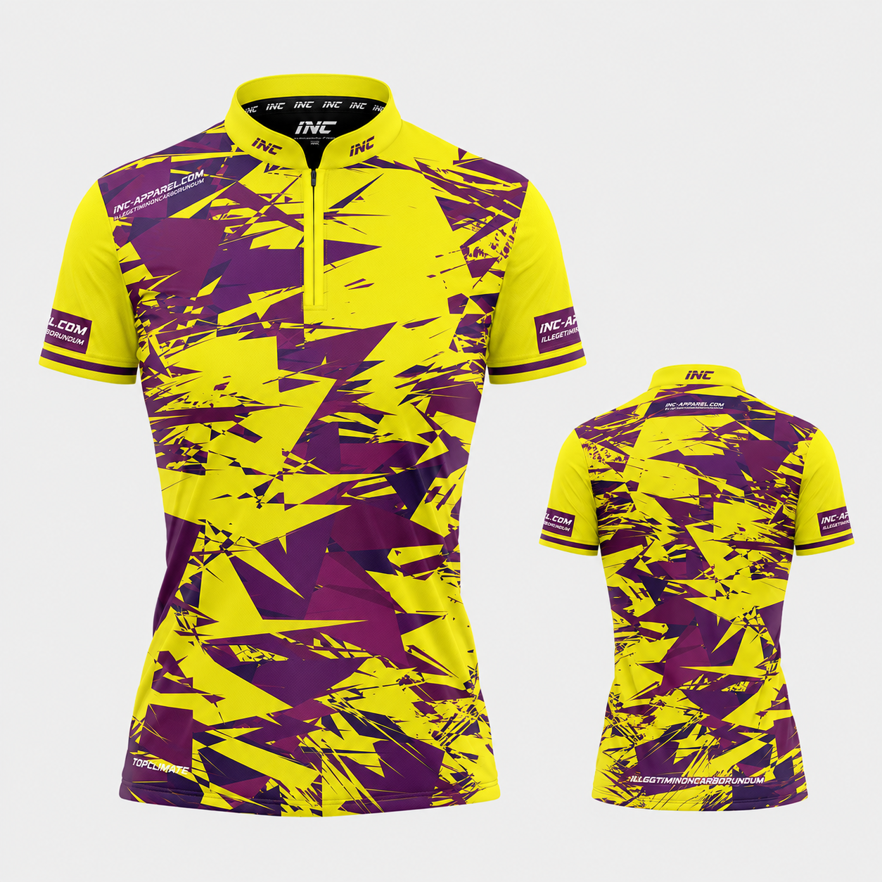 Vesanus Yellow Darts Pool Academy Shirt - Womens