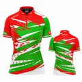 Cupio Red Green Pool/Darts Shirt - Womens