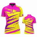 Cupio Pink Yellow Pool/Darts Shirt - Womens