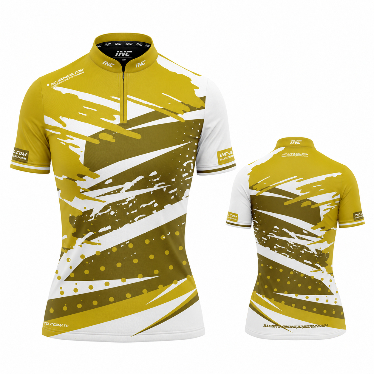 Cupio White Gold Pool/Darts Shirt - Womens