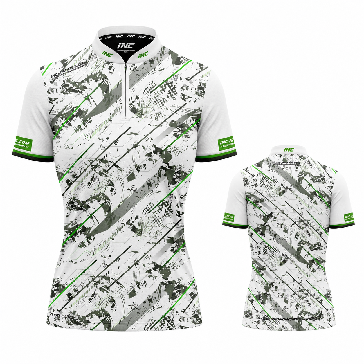 Fatum Manus White Custom Pool Shirt - Womens
