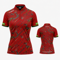 Fatum Manus Red Custom Pool Shirt - Womens