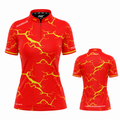 Fulmen Red Yellow Shirt - Womens