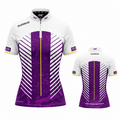 Glacialis Lumen Purple White and Yellow Pool Shirt - Womens