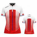 Glacialis Lumen Red White and Blue Pool Shirt - Womens