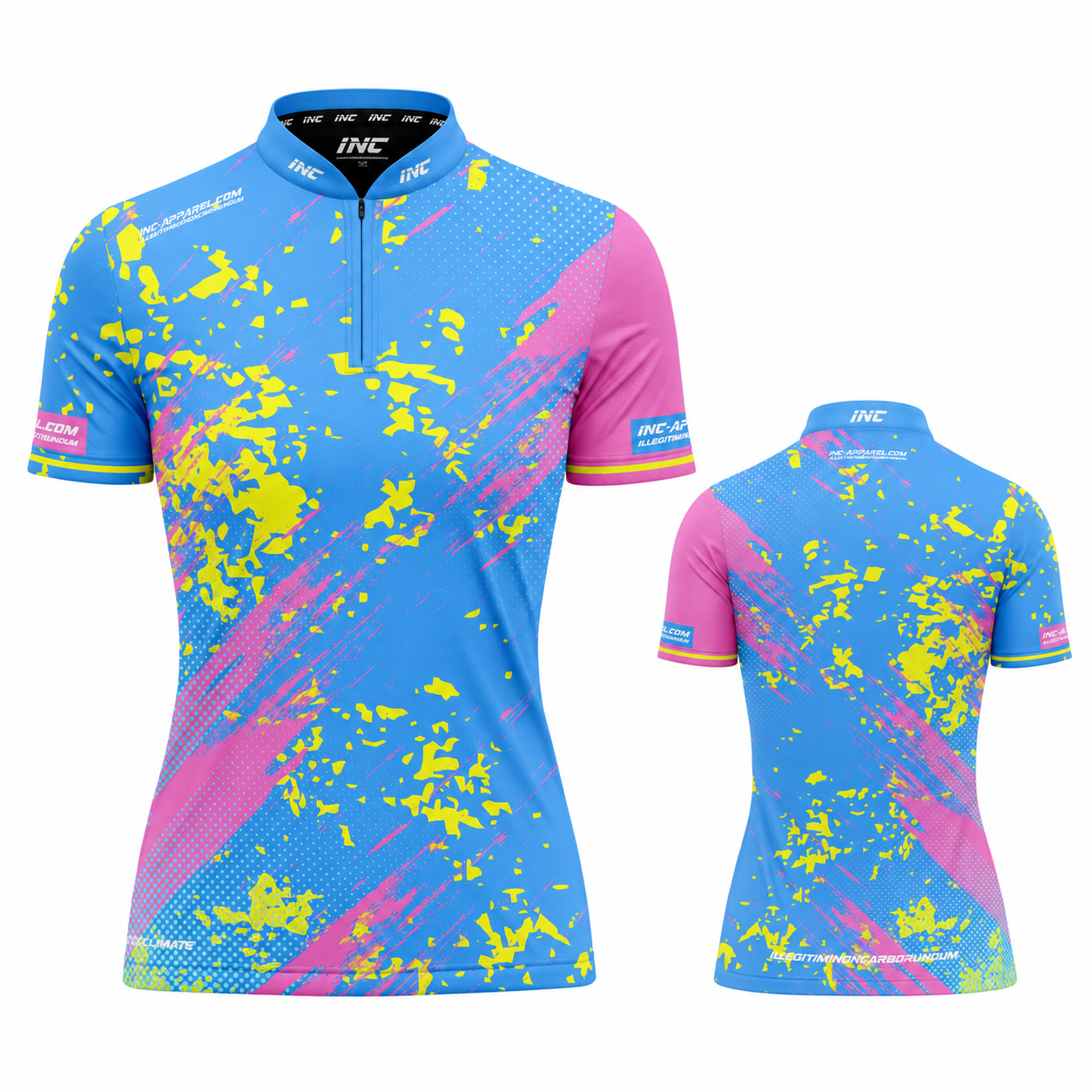 Regina Blue Darts Shirt - Womens