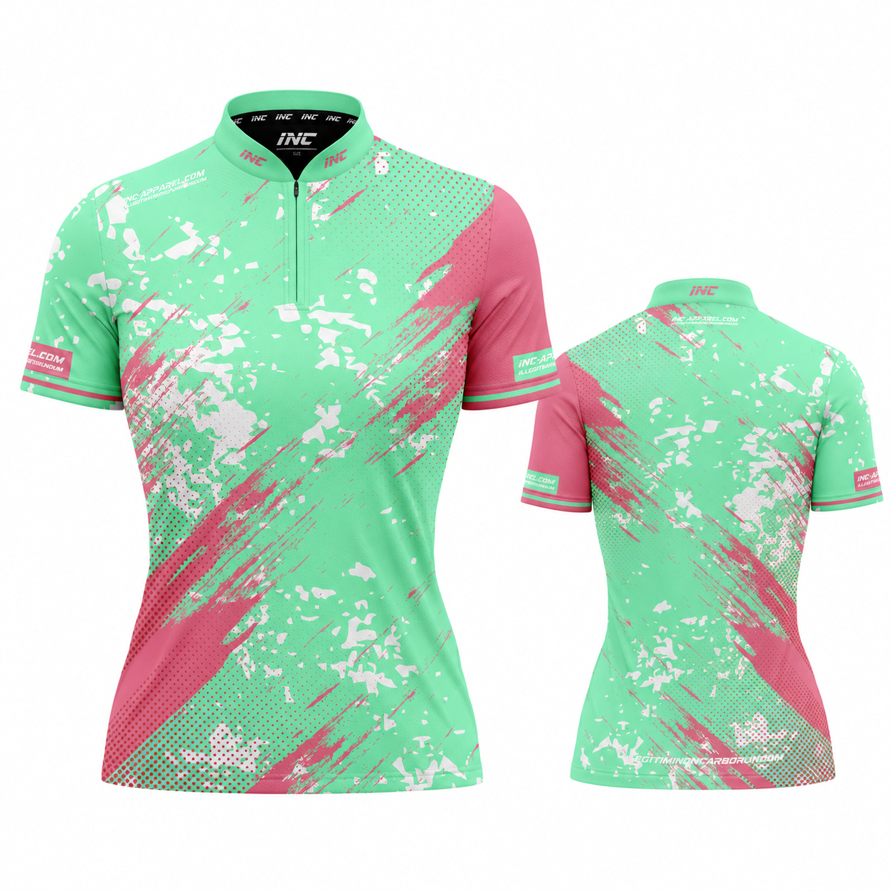 Regina Green Darts Shirt - Womens