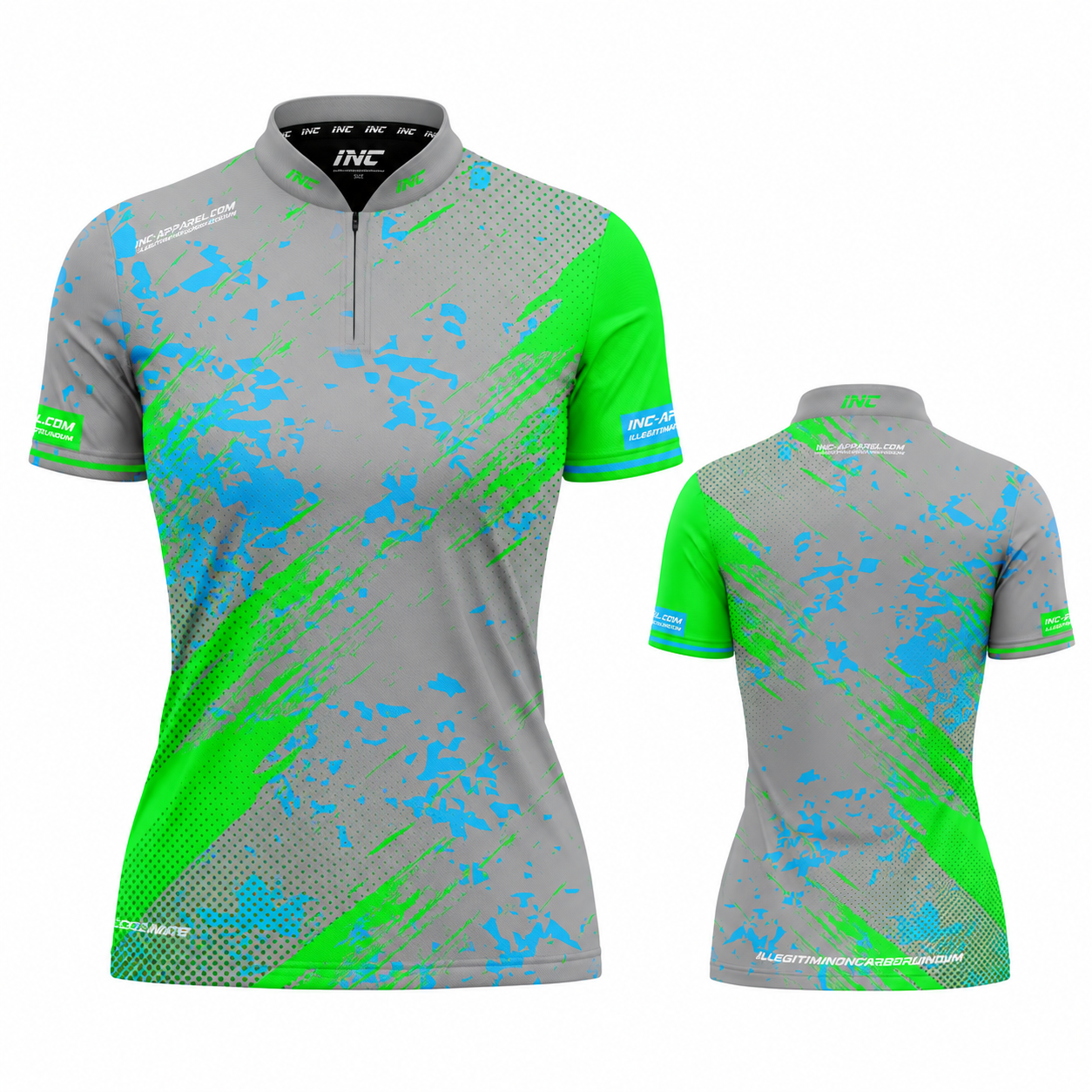Regina Grey Darts Shirt - Womens