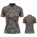 Saxosus Orange Darts Shirt - Womens