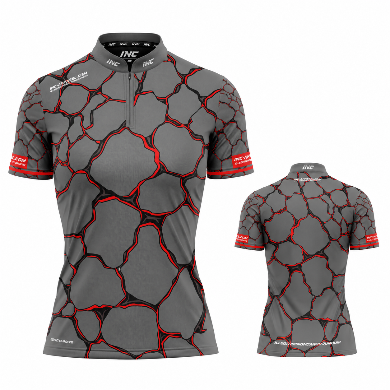 Saxosus Red Darts Shirt - Womens