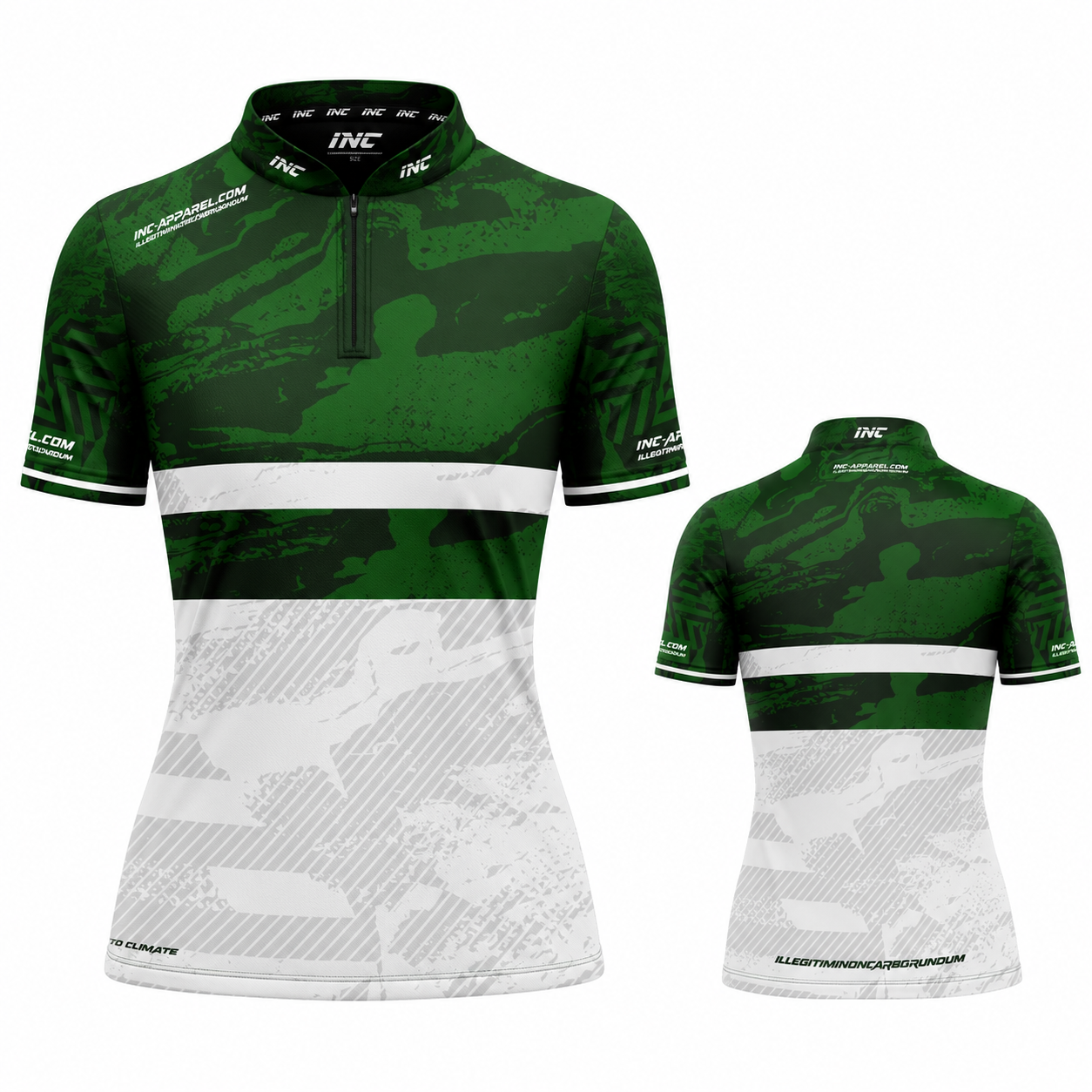 Tacticus Green Pool/Darts Shirt - Womens