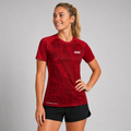 Prima Red Performance Running & Gym T-Shirt Womens