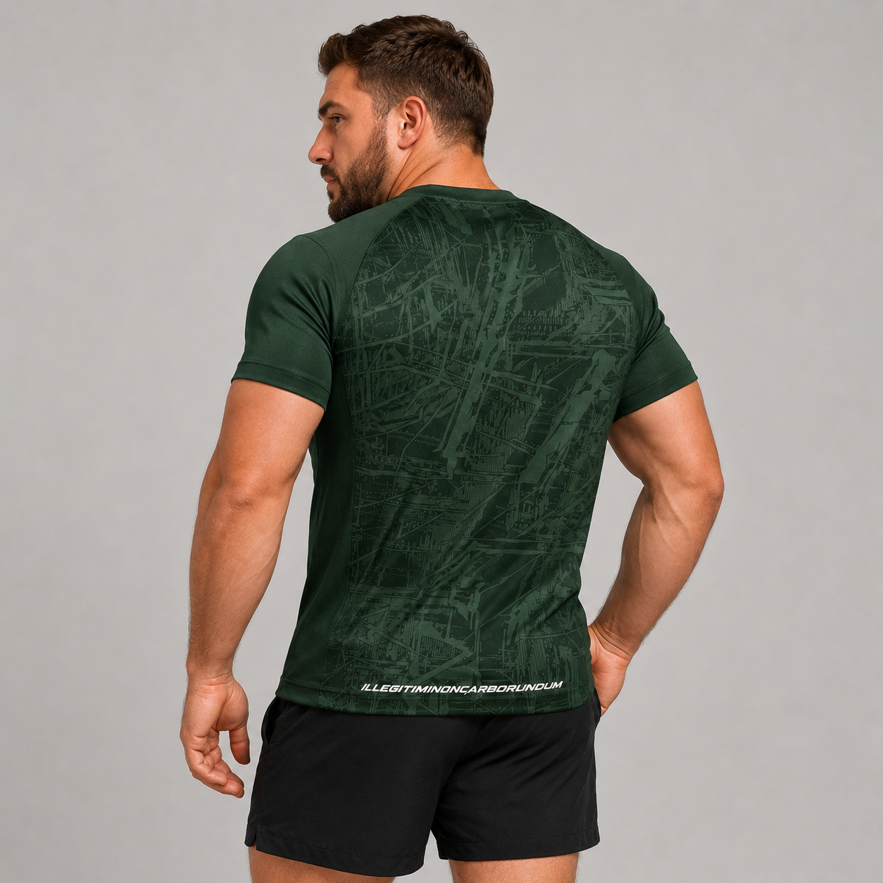 Prima Green Performance Running & Gym T-Shirt