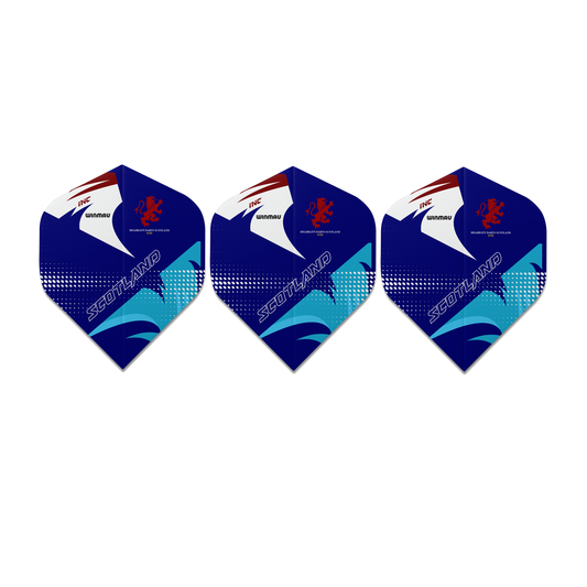 Disability Darts Scotland Association Dart Flights - Number 2 Shape 10 SETS