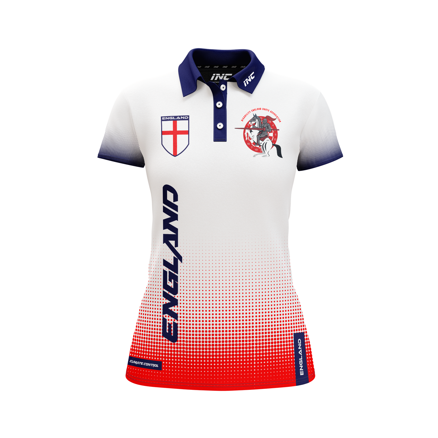 Disability England Darts Association Shirt - Womens