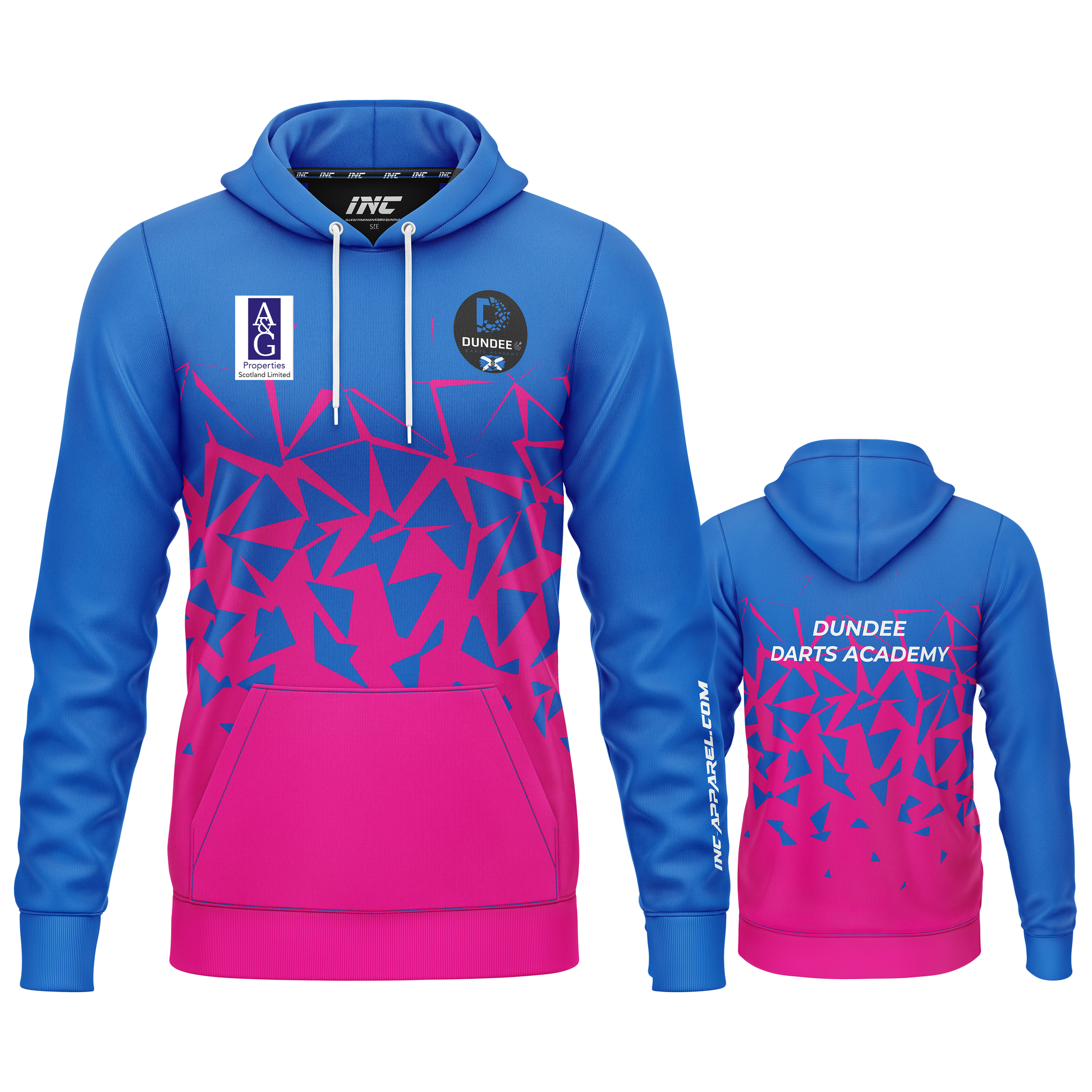 Dundee Darts Academy League Hoodie – From INC-APPAREL