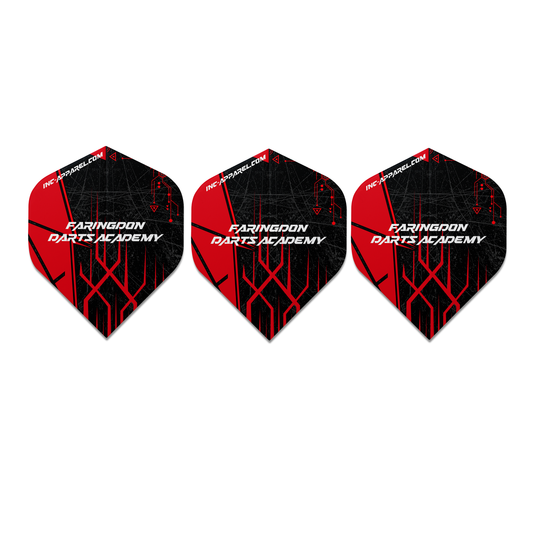 Faringdon Darts Academy Dart Flights - Number 2 Shape 10 SETS