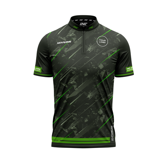 Fatum Manus XPRO Collar Custom Pool Shirt – Front View | INC-APPAREL