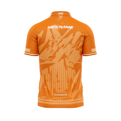 Flamma Serena XPRO Collar Custom Pool Shirt – Back View | INC-APPAREL
