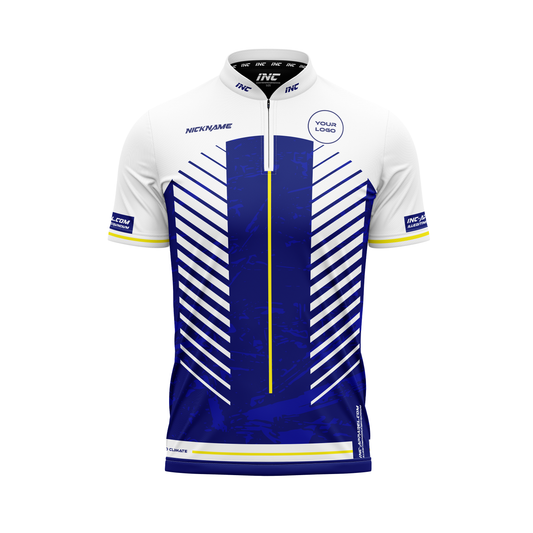 Glacialis Lumen XPRO Collar Custom Pool Shirt – Front View | INC-APPAREL