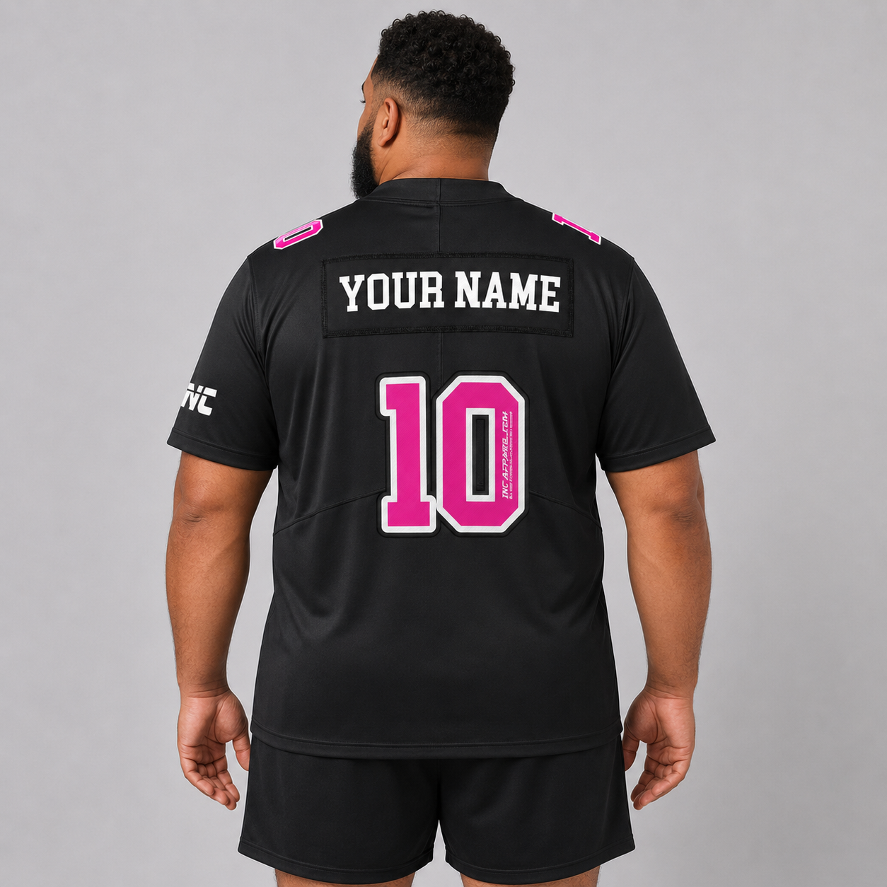 Imperium American Football Shirt – Black/Pink