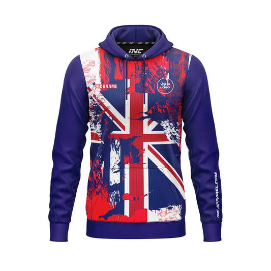 Magna Britannia Darts Hoodie – Custom Warm-Up Hoodie for Darts Players | INC-APPAREL