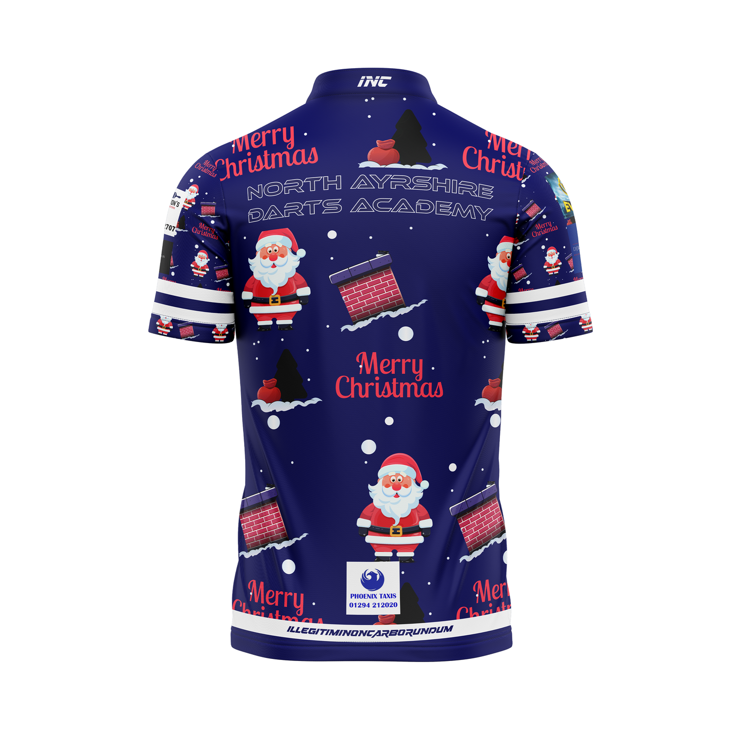 North Ayrshire Darts Academy Shirt -  Singles Christmas