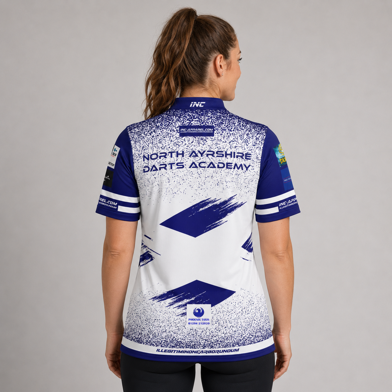 Official North Ayrshire Darts Academy Darts Shirt - Womens