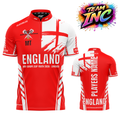 Official England Youth Darts Organisation Shirt from INC-APPAREL