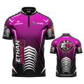 Official Ethan Baines Pink and Black Darts Shirt from INC-APPAREL