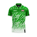 Official JDC Northern Ireland Gibraltar Open Zip Polo Shirt – Front View | INC-APPAREL