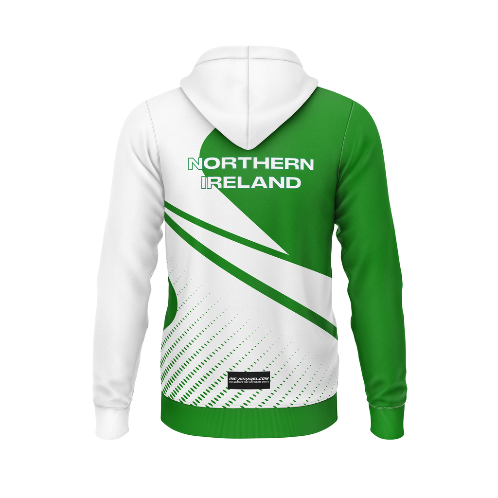 Official Northern Ireland Junior Darts Corporation Hoodie – Back View | INC-APPAREL