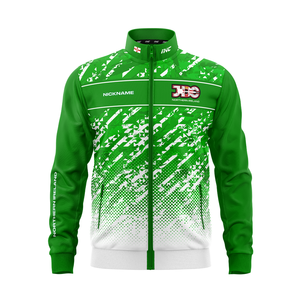 Official Northern Ireland JDC Tournament Jacket – Front View | INC-APPAREL