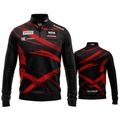 Official Nottinghamshire Darts Academy Quarter Zip Midlayer from INC-APPAREL