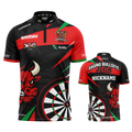 Official Raging Bullseye JDC Black Darts Shirt from INC-APPAREL