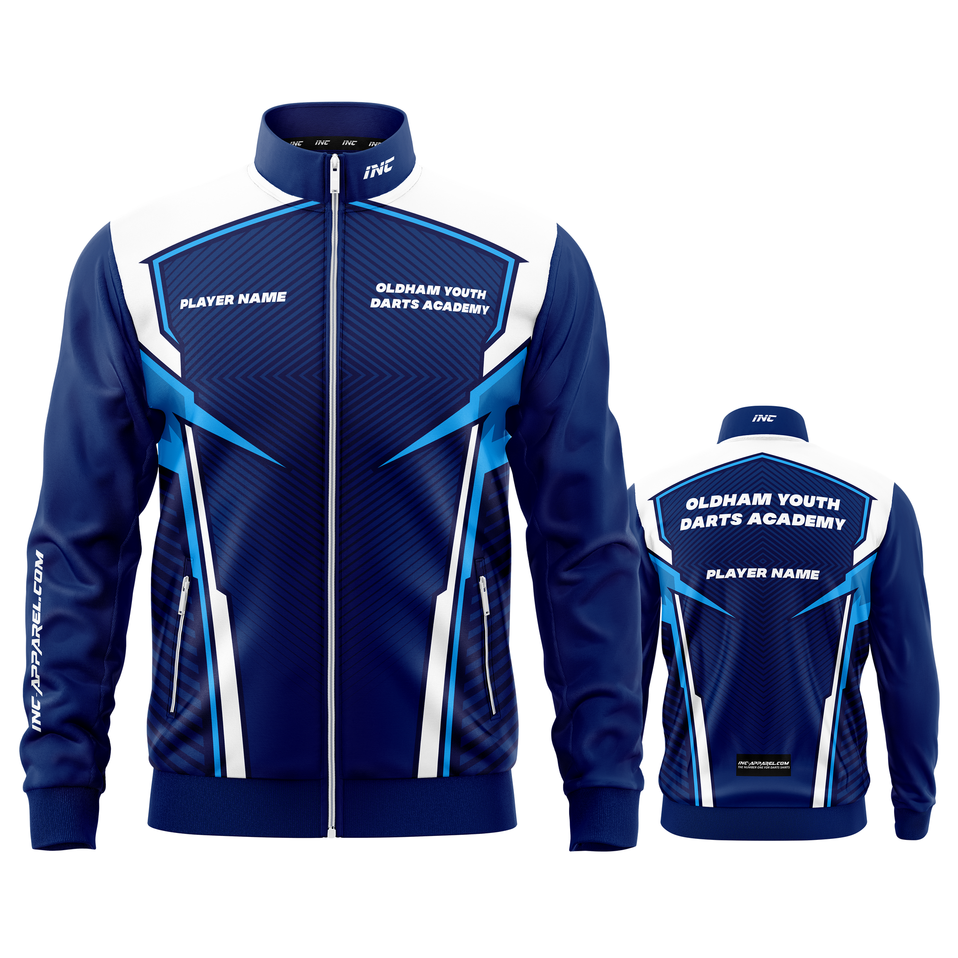 Oldham_Youth_Darts_Academy_Tournament_Jacket_Both_Views_INC-APPAREL