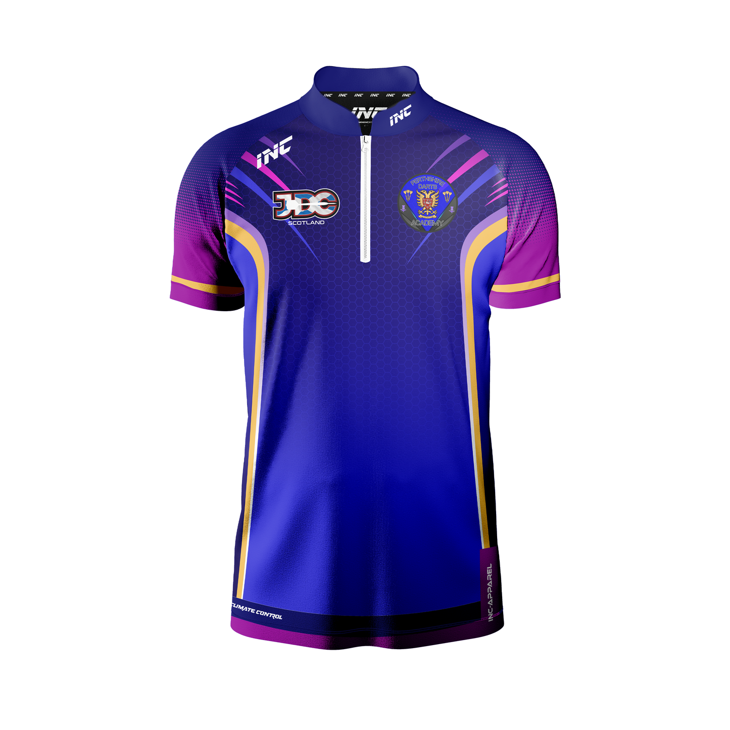 JDC Perthshire Darts Academy Shirt - Singles