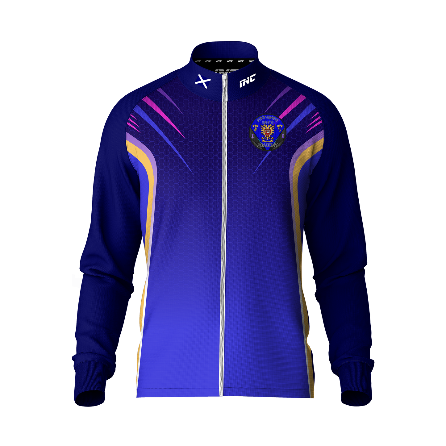 JDC Perthsire Darts Academy Tracksuit Top - Unisex